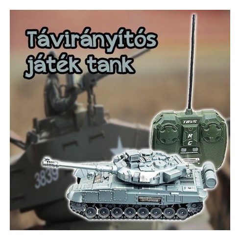 T-90 RC Tank Series XJ13 RC Távirányítható Multi Funkciós Tank Hang- És Fény Hatásokkal 1:30 Méret