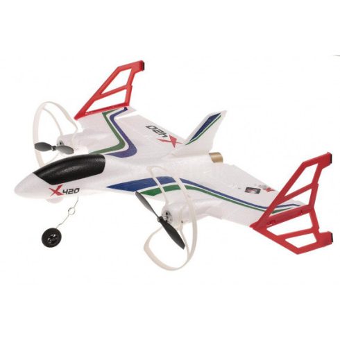 WLtoys XK X420  Rc Repülőgép Dualcopter Repülő  2.4G 6CH 420mm 3D6G mód az akrobata repülés új úttörője