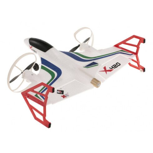 WLtoys XK X420  Rc Repülőgép Dualcopter Repülő  2.4G 6CH 420mm 3D6G mód az akrobata repülés új úttörője