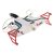 WLtoys XK X420  Rc Repülőgép Dualcopter Repülő  2.4G 6CH 420mm 3D6G mód az akrobata repülés új úttörője