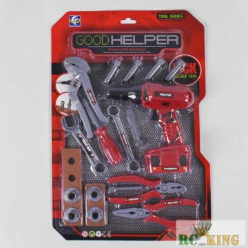 Pick Deluxe Tool Műanyag Játék Szerszámkészlet 14db-os