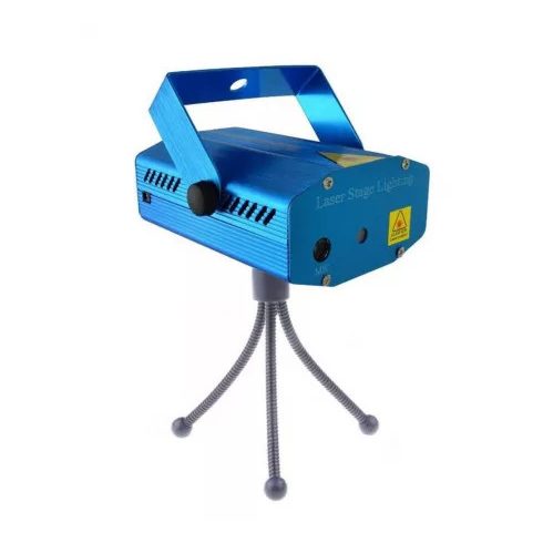 Soundvox ™ Lézer Projektor Mozgó Csillagokkal és Fényjátékkal, Kék