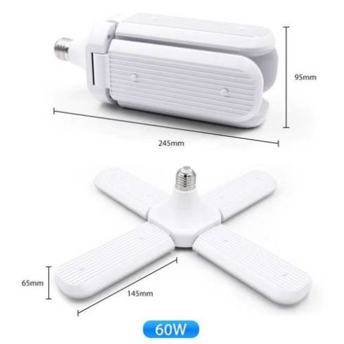 Z869-60W Ventilátor Formájú Függesztett LED lámpa - E27 izzó