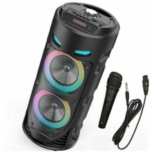Buxton MP3 henger HiFi hangszóró mikrofon  FM rádió  disco fény  karaoke  bluetooth  távirányító ZWS-4239