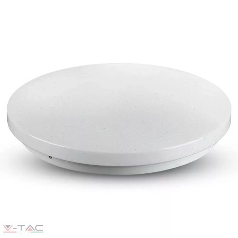 V-TAC 35 Cm LED Mennyezeti Lámpa Csillagokkal  24W, Bling Star Cover 3in1, Változtatható Szín Hideg - Természetes - Meleg Fehér