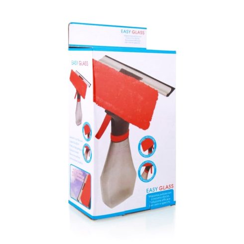 Easy Glass Ablaktisztító Szett : spray + lehúzó Szövet Kendővel Készlet Teleshop Termék