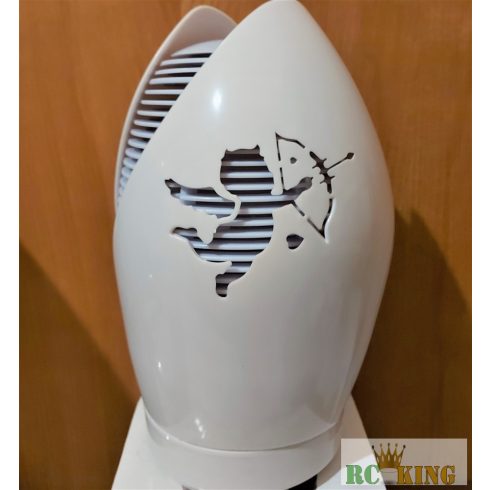 Silverhome Cupido különleges kivitelű színváltó, aromaterápiás párologtató és illatosító Készülék Távirányítóval - Fehér