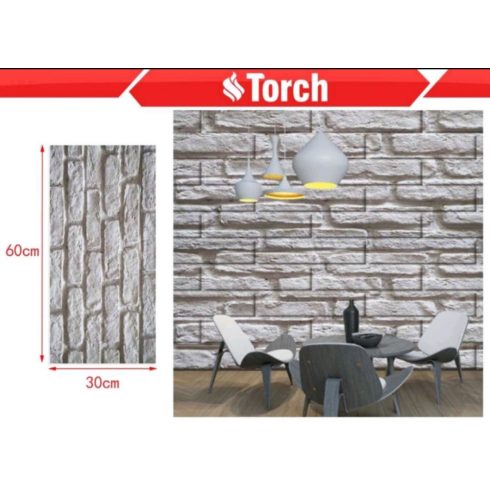 Öntapadós Torch Tapéta Vinyl Mészkő Kő Mintás