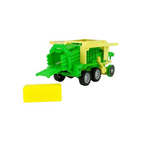 Nagy Bálázó Játék Traktor Lendkerekes Tologatós