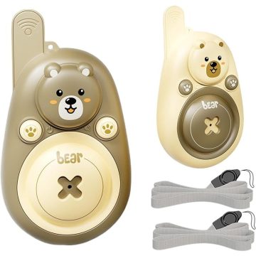   Beary Kültéri Beszélgetős Játék CB Rádió Walkie Talkie Gyerekeknek Telefon