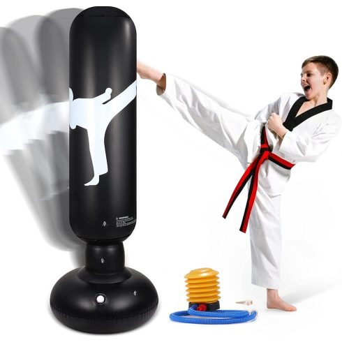 Felfújható Boxzsák Punchingbag Box Zsák