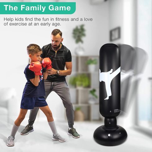 Felfújható Boxzsák Punchingbag Box Zsák