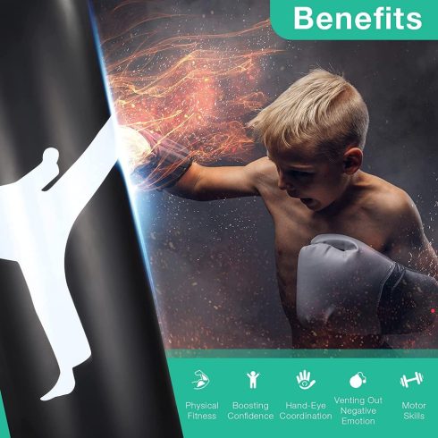 Felfújható Boxzsák Punchingbag Box Zsák