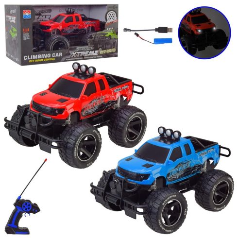 Shantou Big Foot Távirányítóval Vezérelt Monster Ford Pick Up Rc Truck Autó Akku 3.7V