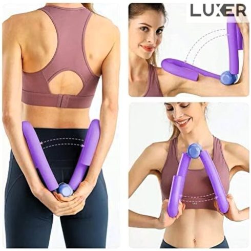 Luxer Többfunkciós Comb és Kar Erősítő Fitnesz eszköz izomtónushoz Univerzális Lila Kék Szürke Piros