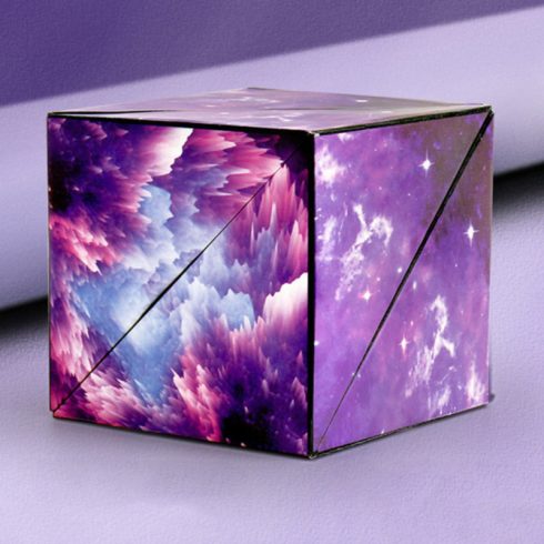 Újdonság Mágneses Varázskocka Magic Cube  Fejlesztő Játék Most 2 az 1 ben, a Végtelen Űr témában