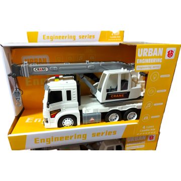   PLAY ME interaktív Kamion Játék Gyerekeknek – Hangeffektusok, fények, szórakoztató zene és közlekedési ismeretek – Oktató építőipari jármű fiúknak és lányoknak