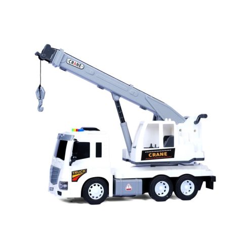 PLAY ME interaktív Kamion Játék Gyerekeknek – Hangeffektusok, fények, szórakoztató zene és közlekedési ismeretek – Oktató építőipari jármű fiúknak és lányoknak