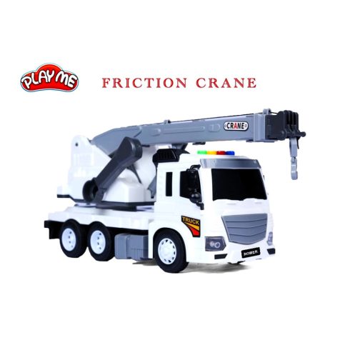 PLAY ME interaktív Kamion Játék Gyerekeknek – Hangeffektusok, fények, szórakoztató zene és közlekedési ismeretek – Oktató építőipari jármű fiúknak és lányoknak