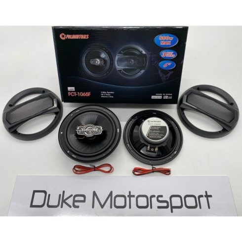 Fulmintor FCT-1065F autós audiorendszer 6 hüvelykes 600 W Max 3-utas hang Kereta Audio hangszóró univerzális