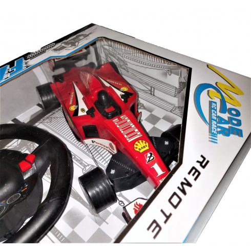 Kormány Vezérlős Formula 1 Piros Világbajnok Rc Versenyautó 26 Cm Méret