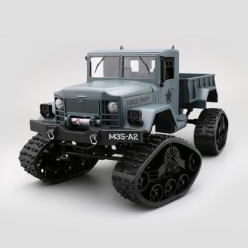   Fayee 1:16 Rc M35 A2 Amerikai Hójáró Teherautó Lánctalppal Valódi Terepjáró Képességgel Lánctalp Lánctalpas