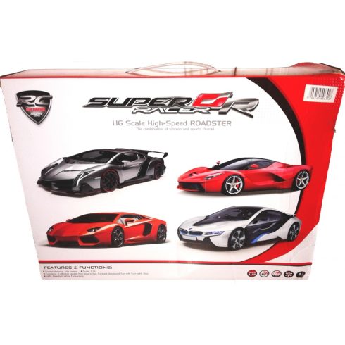 1:14 Nagy Gravity Szenzoros Kormány Távirányítós RC Lamborghini INDUKCIÓS AUTÓ Akkus