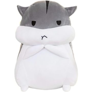 Hörcsög Plüssfigura – Szürke 20cm