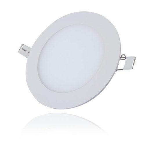 Led SPOT Panel Kör alakú, süllyesztett, 12W, 170mm átmérő 12W kör 900 lumen 3000 / 60000 kelvin Beépíthető, süllyesztett 6 col.