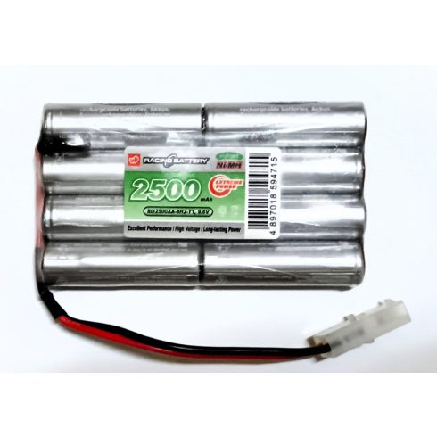 Instant Nimh 9.6v 2500 mAh RC Akkumulátor TAMIYA csatlakozó 