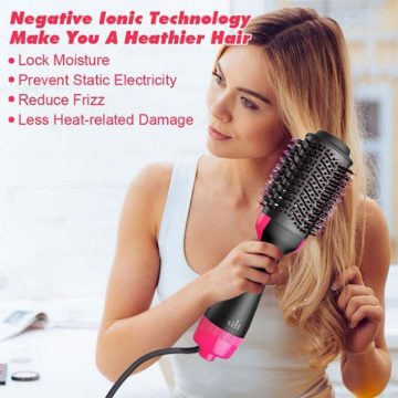   FocusElectro Többfunkciós Légszárító Hajkefe Hajszárító