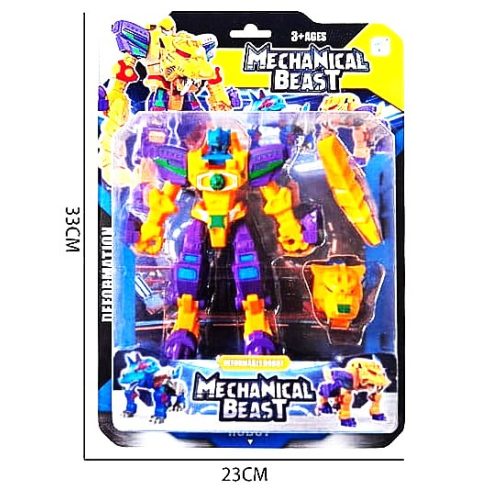 Átalakítható Transzformátor Robot 2 AZ 1-BEN JÁTÉK – Szuperállatba Átalakuló Robot