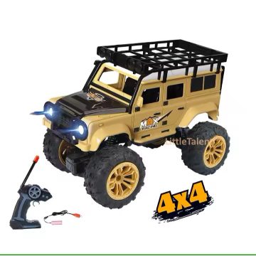  Négy csatornás világítós Távirányítós Land Rover Defender Mászó Autó (akkut tartalmaz)