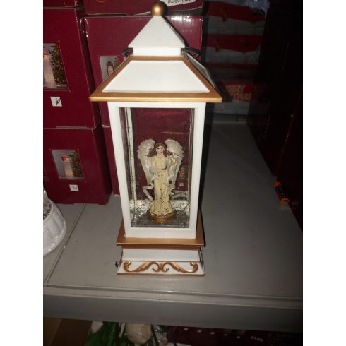 Karácsonyi Angyal Dísztárgy Szentlelket Ábrázoló Galambbal Hógömb Elemes