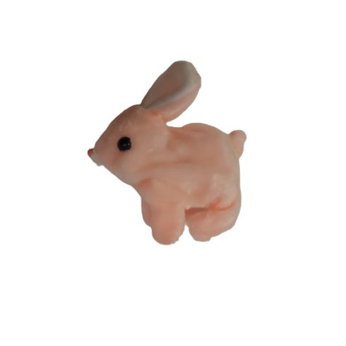 Izgő-Mozgó Plüss Nyuszi 3 színben 10*15 cm