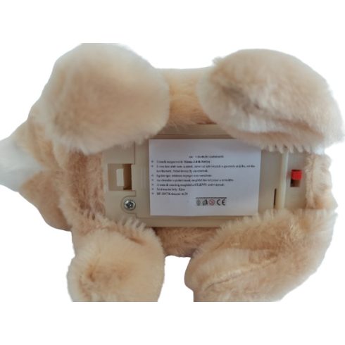 Izgő-Mozgó Plüss Nyuszi 3 színben 10*15 cm