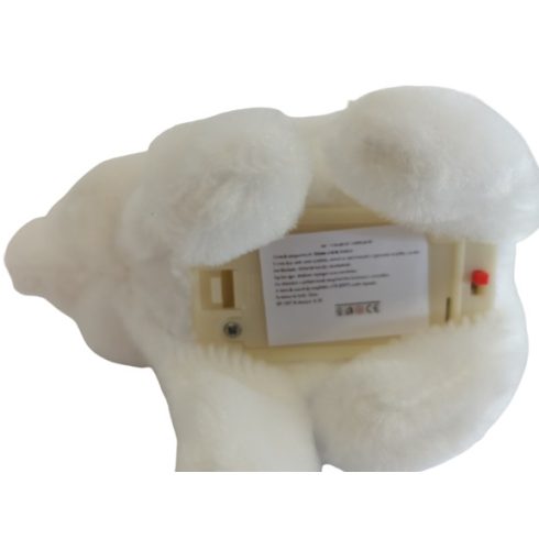 Izgő-Mozgó Plüss Nyuszi 3 színben 10*15 cm