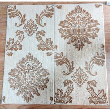   10 Darab Öntapadós 3D falmatrica Tapéta Klasszikus Angol Szalon mintával 70x 70 x 0,6 cm-es méretben