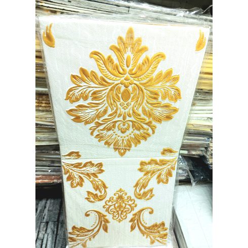 10 Darab Öntapadós 3D falmatrica Tapéta Klasszikus Angol Szalon mintával 70x 70 x 0,6 cm-es méretben