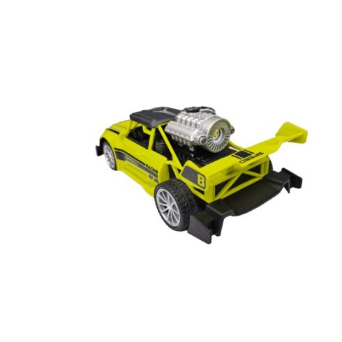 RC Távirányítós autó füst + fény effektekkel (zöld szín) Legjobb Ajándék gyereknek