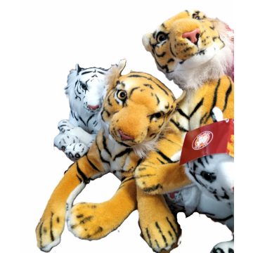 Plüss Tigris Több Színben Közepes Méret