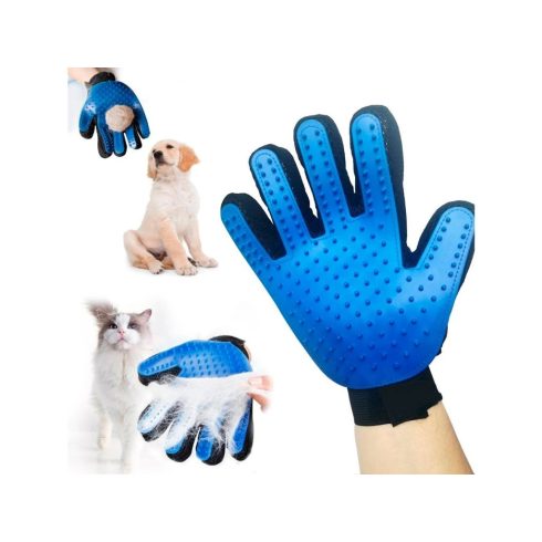 Kutyafésű, kutyakefe, macska szőrtelenítő kesztyű