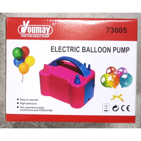 Elektromos Léggömb Fújó Lufi Felfújó Party Kellék Felszerelés