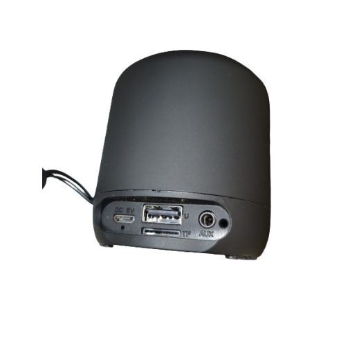 M5 Mini Hordozható Kézi Bluetooth Hangszoró Fekete Színben FM Rádióval.