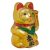 Maneki Neko Szerencsehozó Kerámia Macska, Integető Cica - 21cm