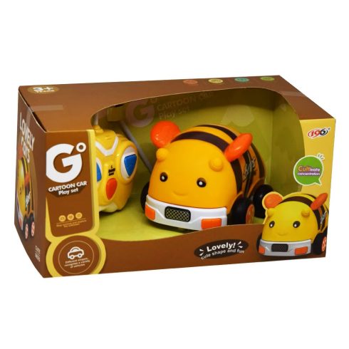 Baba Távirányítós Méhecske Kisautó Kicsiknek, 13x10x9cm