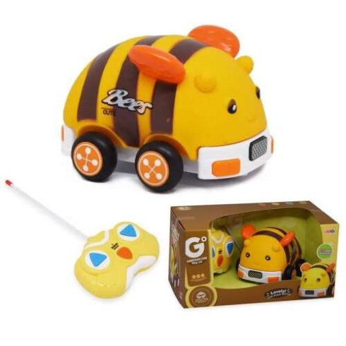 Baba Távirányítós Méhecske Kisautó Kicsiknek, 13x10x9cm