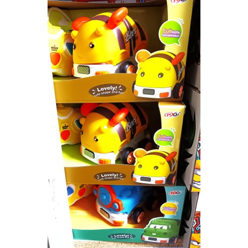 Baba Távirányítós Méhecske Kisautó Kicsiknek, 13x10x9cm