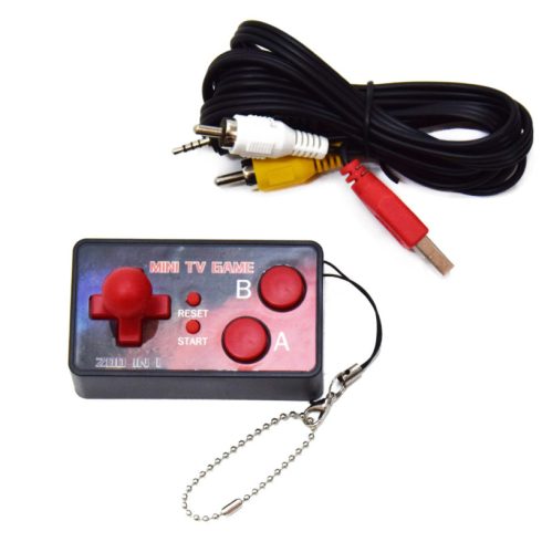 8 bites Mini retro videójáték konzol TV-hez / 200 előre telepített játékkal