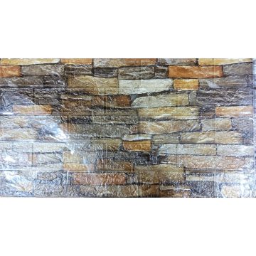   10 Darab Öntapadós 3d Ódon Tégla Fal Hatású 2.0 Dekor Falmatrica Tapéta